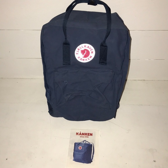 Fjallraven Handbags - Fjallraven Kanken blue back pack
